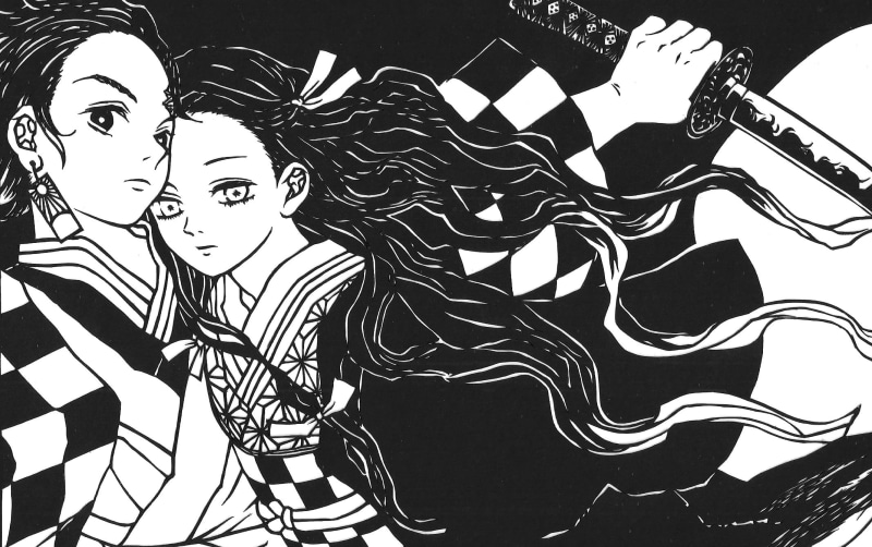 Nezuko Kamado, Demon Slayer: Kimetsu no Yaiba, Tanjirou Kamado, 1080P, Anime