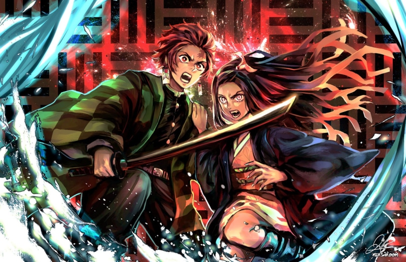 Anime, Tanjirou Kamado, Demon Slayer: Kimetsu no Yaiba, Nezuko Kamado, 1080P