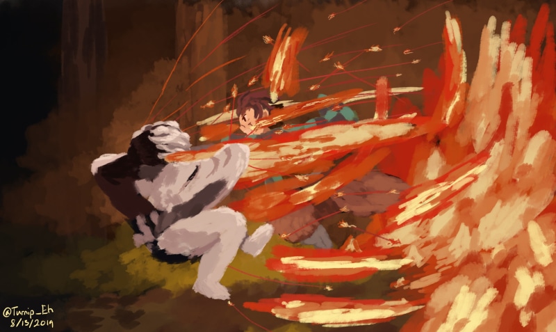 2K, Anime, Rui (Demon Slayer), Demon Slayer: Kimetsu no Yaiba, Tanjirou Kamado