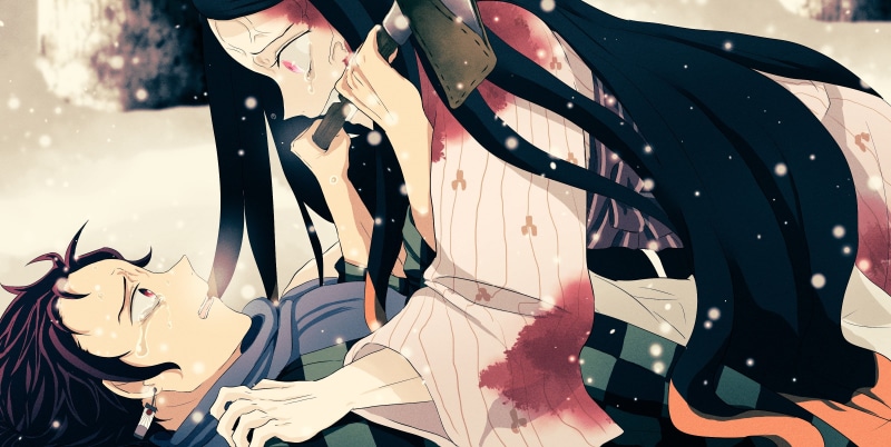 Tanjirou Kamado, Demon Slayer: Kimetsu no Yaiba, Anime, 2K, Nezuko Kamado