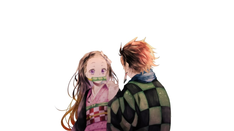 Anime, 1080P, Demon Slayer: Kimetsu no Yaiba, Nezuko Kamado, Tanjirou Kamado