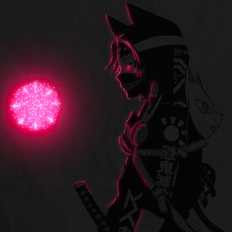 Tanjiro Kamado, Kamado Tanjirō, Kimetsu no Yaiba, glowing eyes, 720P, glowing