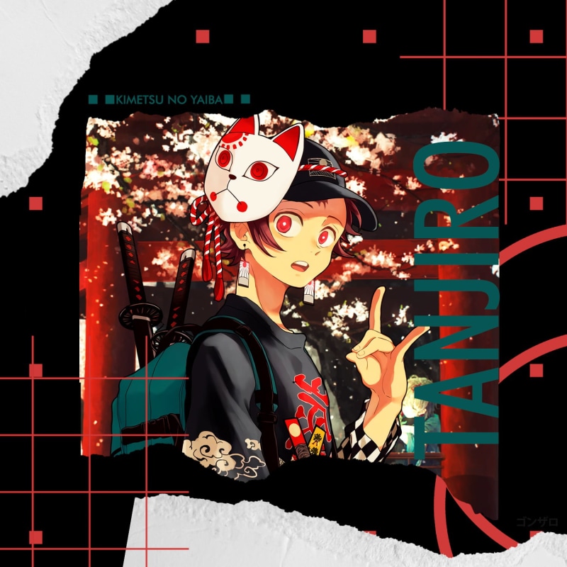 redhead, Kimetsu no Yaiba, red eyes, Tanjiro Kamado, anime boys, 720P