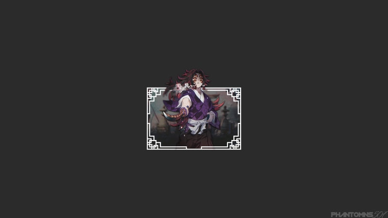 monochrome, cyberpunk, Dragon Ball, Android (operating system), minimalism, Tanjiro Kamado, Nezuko, anime, 4K, Kimetsu no Yaiba