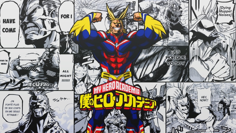 Boku no Hero Academia, anime, all might, 1080P