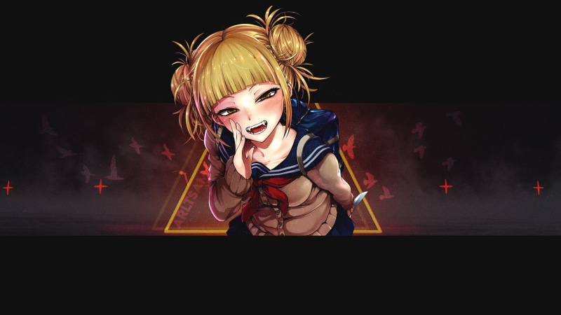 blonde, Himiko Toga, Boku no Hero Academia, 1080P, anime girls, Boku no hero, anime
