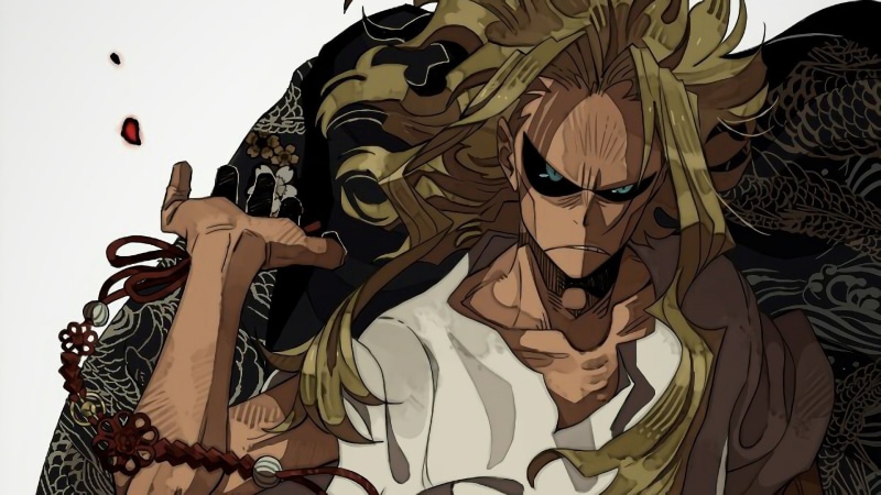 All Might, My Hero Academia, Anime, Boku no Hero Academia, Blue Eyes, Blonde, 1080P, Toshinori Yagi