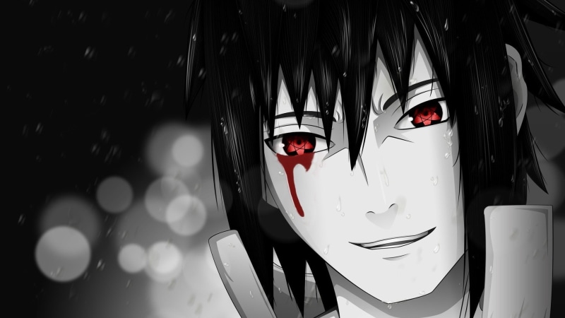 close-up, disguise, portrait, glass - material, no people, red, outdoors, mask, man made object, black color, window, blood eternal mangekyou sharingan sharingan anime boys naruto shippuuden bokeh rain