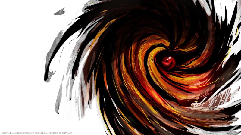 1080P, Uchiha Obito, anime, Eternal Mangekyou Sharingan, Naruto Shippuuden, abstract, Sharingan, Tobi