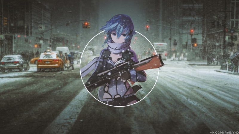 transportation, clothing, bicycle, picture-in-picture, street, land vehicle, technology, anime girls, outdoors, city, front view, motion, road, women, motor vehicle