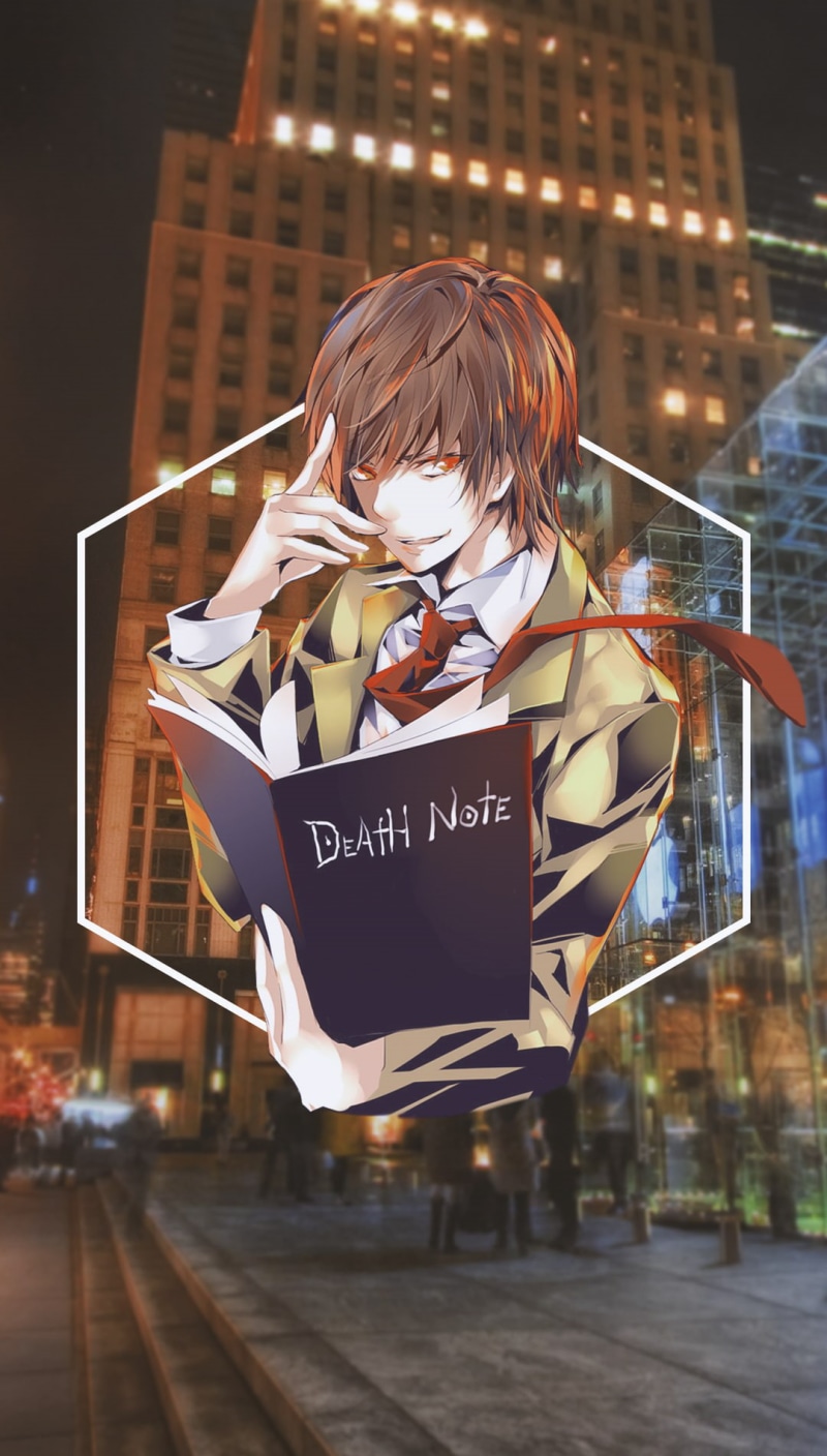 picture-in-picture, Yagami Light, Death Note, anime, 720P