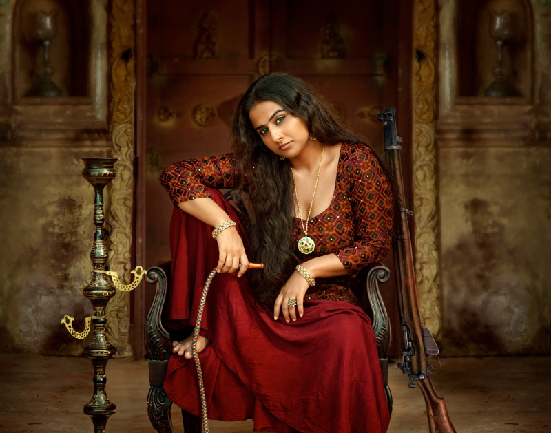2017, Bollywood, 5K, 4K, 8K, Begum Jaan, Vidya Balan