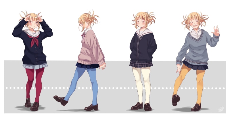 Boku no Hero Academia, anime girls, Himiko Toga, 1080P