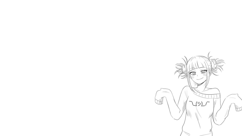 My Hero Academia, indoors, copy space, cut out, communication, white background, art and craft, adult, representation, portrait, hair, looking at camera