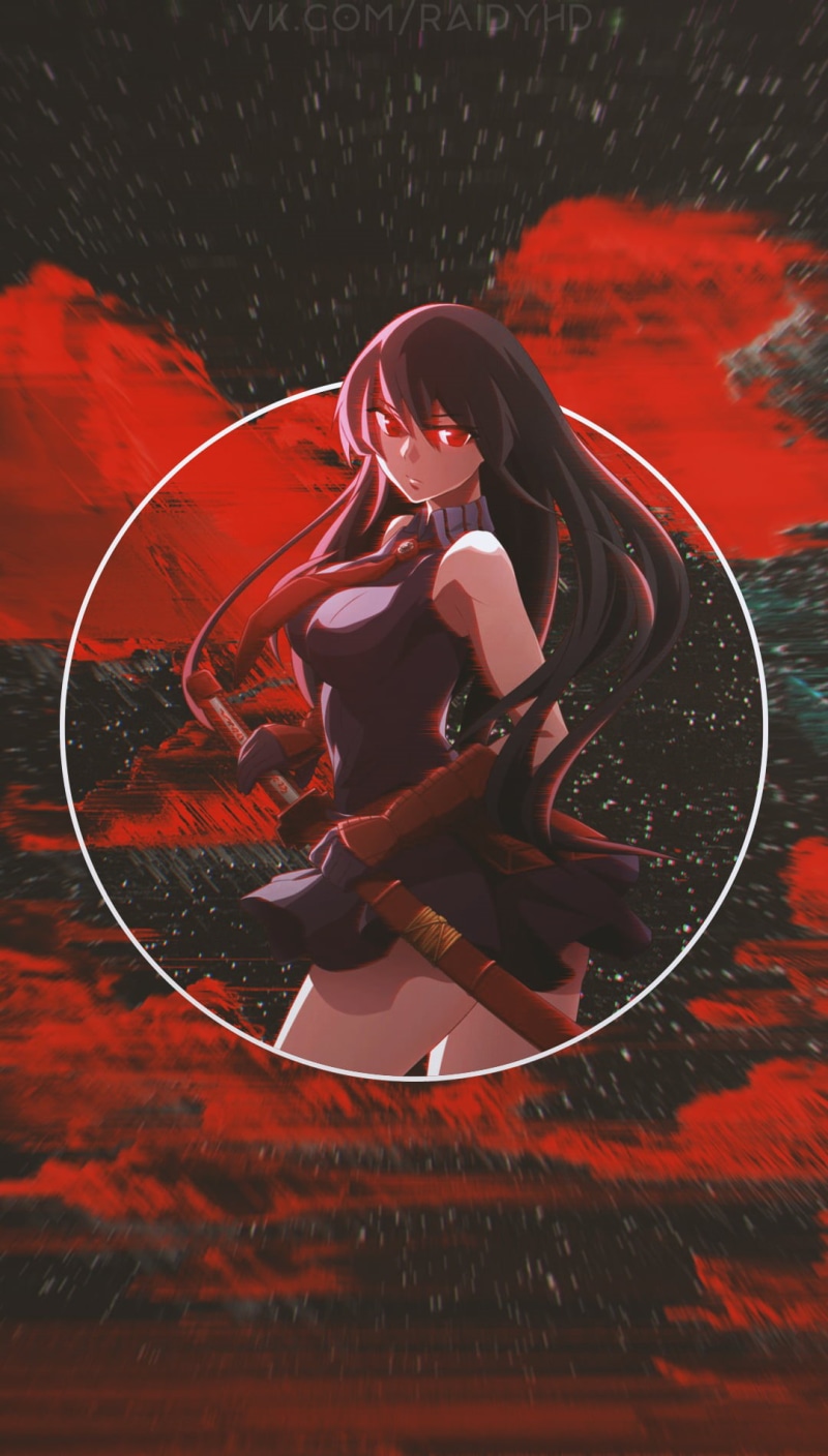 Akame, anime girls, 720P, picture-in-picture, anime, Akame ga Kill!