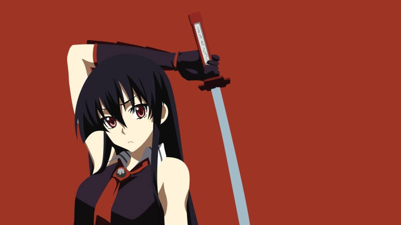 1080P, anime girls, anime, Akame, Akame ga Kill!