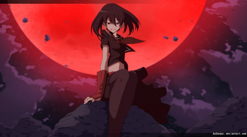 1080P, Akame ga Kill!, Kurome (Akame Ga Kill!), Anime