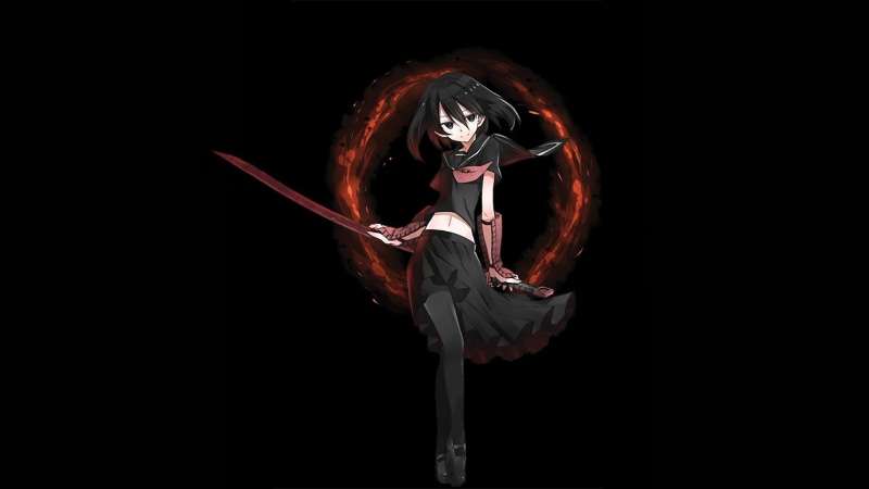 long exposure, real people, 1080P, arts culture and entertainment, illuminated, black background, stage, night, young adult, occupation, performance, Kurome (Akame ga Kill)