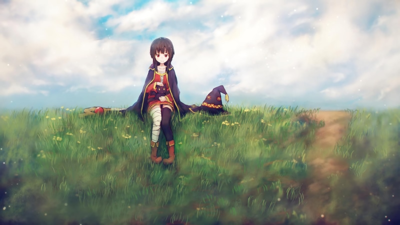 4K, Kono Subarashii Sekai ni Shukufuku wo!, Megumin, chomusuke
