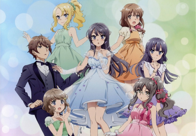 Seishun Buta Yarou wa Bunny Girl Senpai no Yume wo Minai, Rio Futaba, Nodoka Toyohama, 1080P, Kaede Azusagawa, Mai Sakurajima, Anime, Tomoe Koga, Sakuta Azusagawa