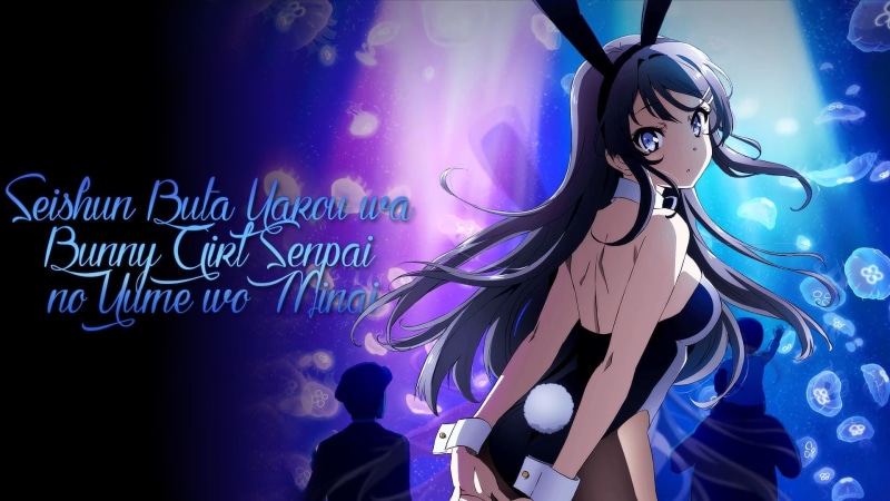 Anime, 1080P, Bunny Ears, Mai Sakurajima, Seishun Buta Yarou wa Bunny Girl Senpai no Yume wo Minai, Blue Eyes, Rascal Does Not Dream of Bunny Girl Senpai