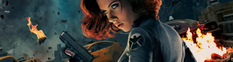 fire, headshot, one person, portrait, johansson, brown hair, young adult, heat - temperature, scarlett, sea, women, flame, hair, Black Widow, adult, The Avengers