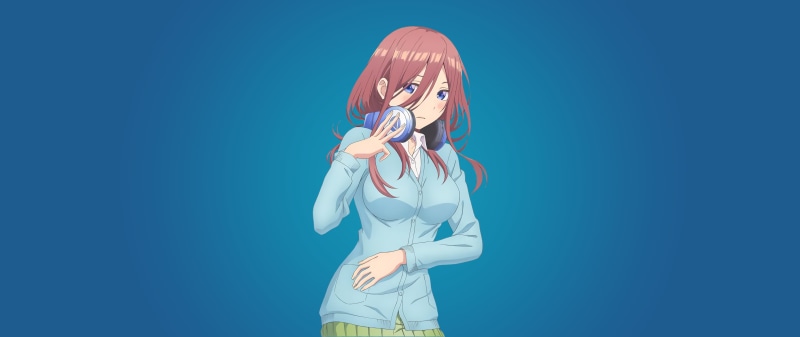 5-Toubun no Hanayome, 5K, Anime, The Quintessential Quintuplets, Miku Nakano