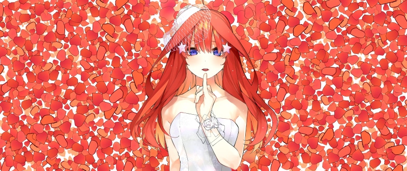 Go Toubun No Hanayome, Itsuki Nakano, 8K, Anime, The Quintessential Quintuplets