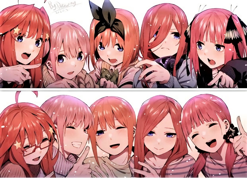 go toubun no hanayome, 1080P, 5-toubun no Hanayome