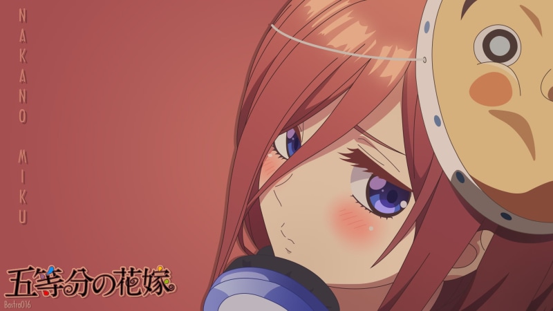1080P, Miku Nakano, Anime, Go Toubun No Hanayome, The Quintessential Quintuplets