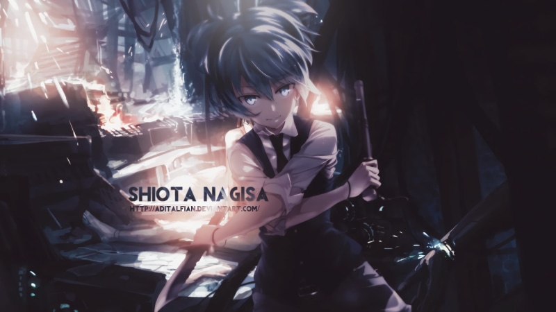 communication, Assassination Classroom, nagisa, illuminated, portrait, young women, Anime, arts culture and entertainment, event, dark, celebration, lifestyles