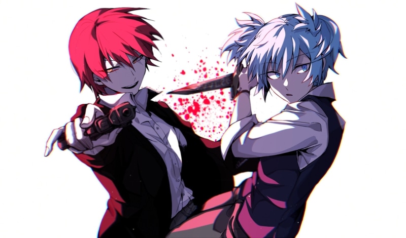 Assassination Classroom, Karma Akabane, 1080P, Nagisa Shiota, Anime