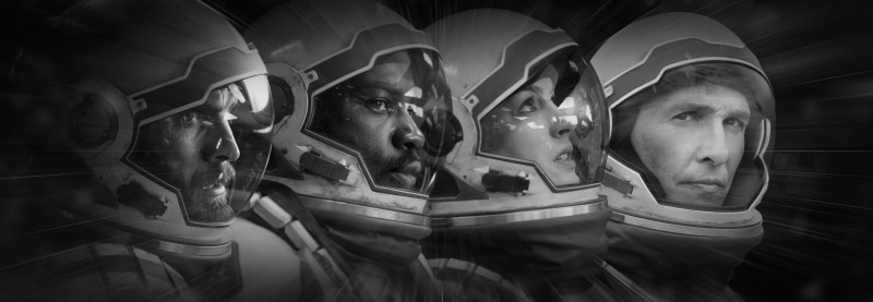 Astronauts, Matthew McConaughey, Girl, emotion, Film, four, human face, Warner Bros. Pictures, Principal, Anne Hathaway, indoors, adult, architecture, military