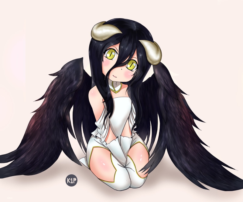 Albedo (Overlord), Overlord, Anime, 2K