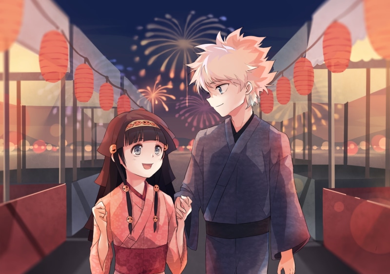 Killua Zoldyck, Anime, 1080P, Hunter x Hunter, Alluka Zoldyck