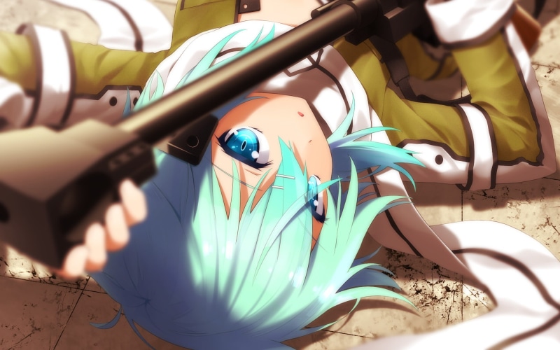 Sinon (Sword Art Online), Sword Art Online II, 1080P, Sword Art Online