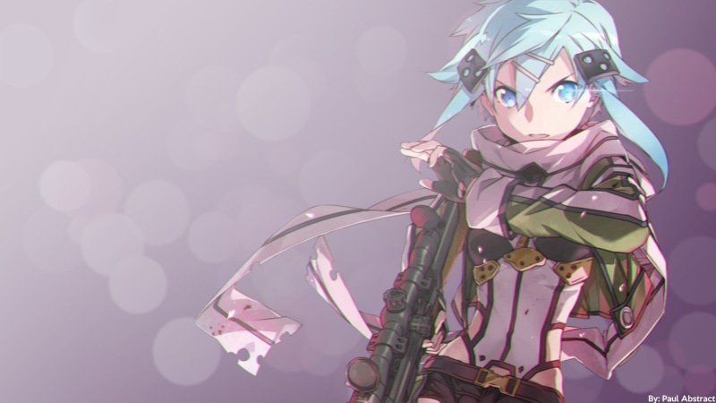 robot, selective focus, young adult, sunlight, indoors, Sinon (Sword Art Online), lens flare, one person, Sword Art Online II, technology, beauty in nature
