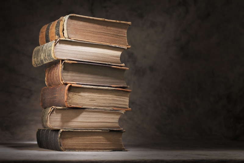 5K, focus on foreground, paper, wisdom, antique, old-fashioned, blur, chic, old, grey background, research, backgrounds, indoors, reading, bookshelf, bokeh