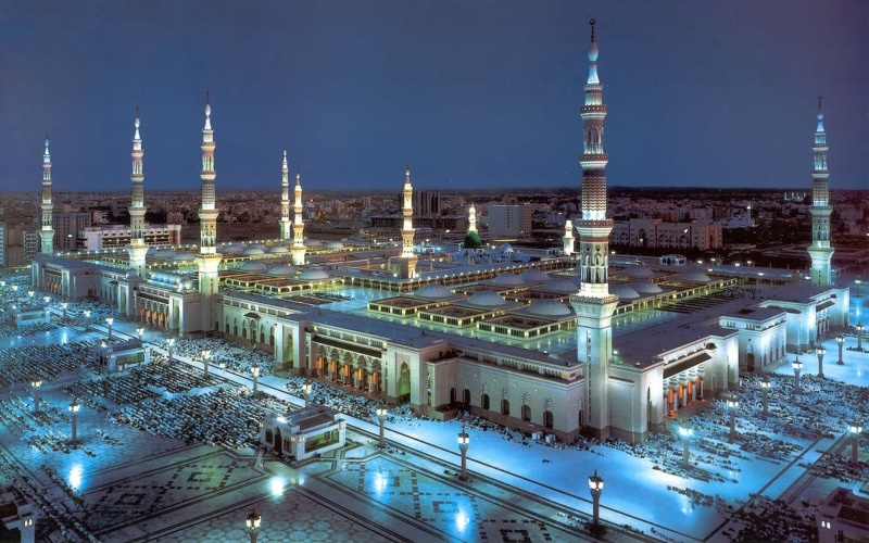 beautiful, 1080P, hd, masjid, nabawi, saudi, world, mosques, arabia, al, medinah