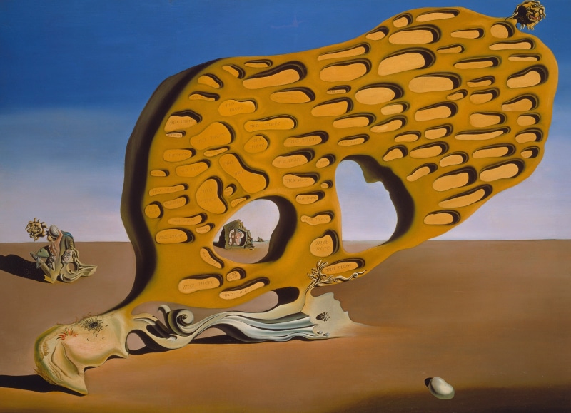 The Enigma Of Desire, picture, Salvador Dali, surrealism, 2K