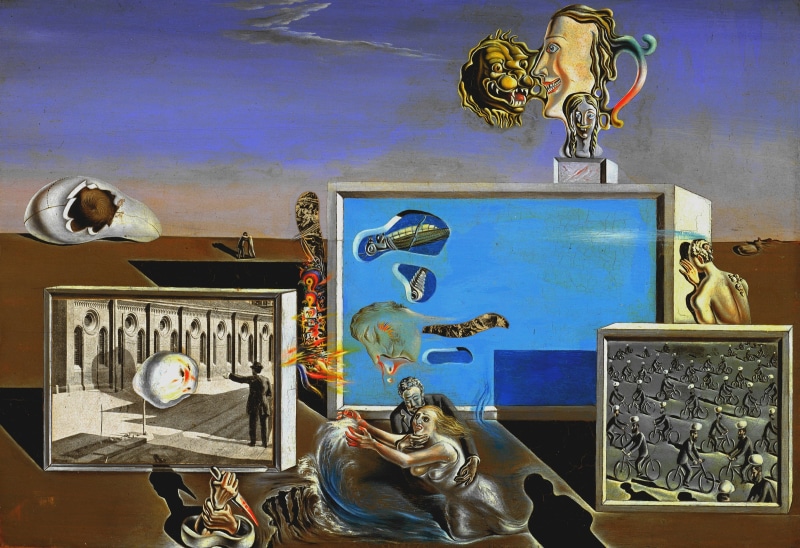 Salvador Dali, Enlightened Fun, 2K, picture, surrealism