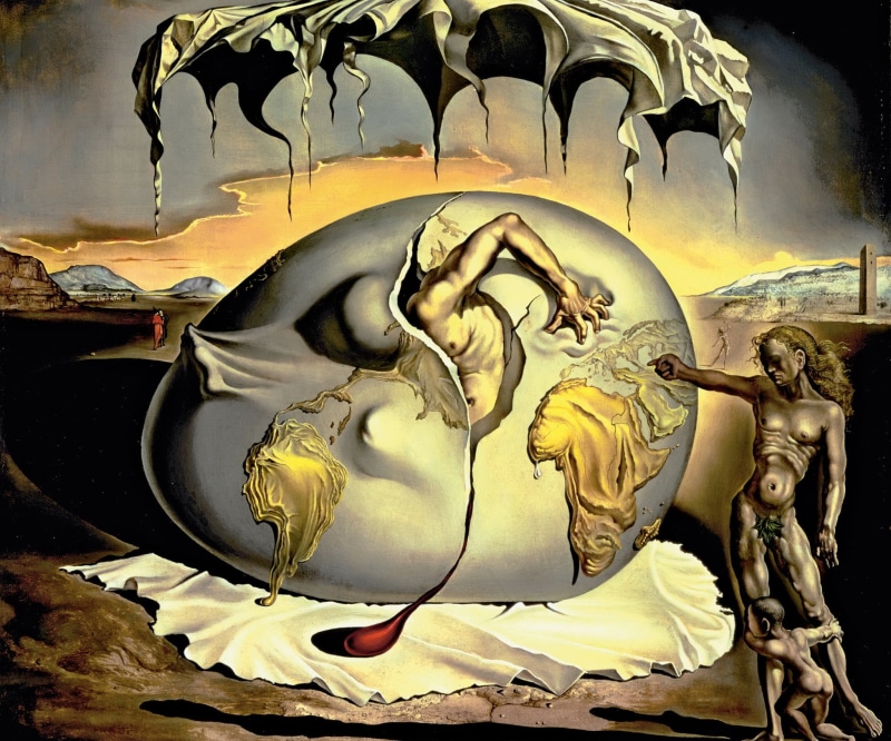 architecture, human representation, belief, surrealism, picture, 1080P, representation, inside, creativity, built structure, painting, spirituality, female likeness