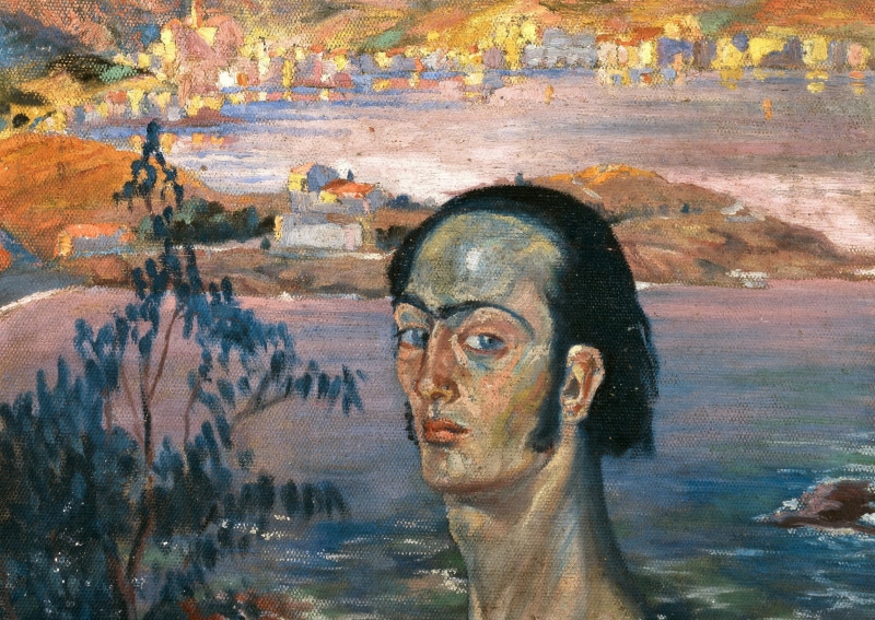 picture, Self-portrait with Raphaels Neck, 2K, Salvador Dali, surrealism