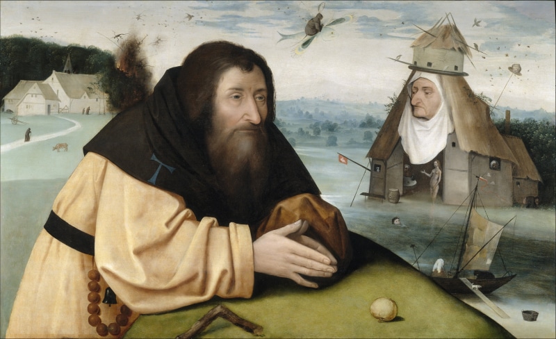 1500-1510, 2K, The temptation of St. Anthony, Hieronymus BOSCH