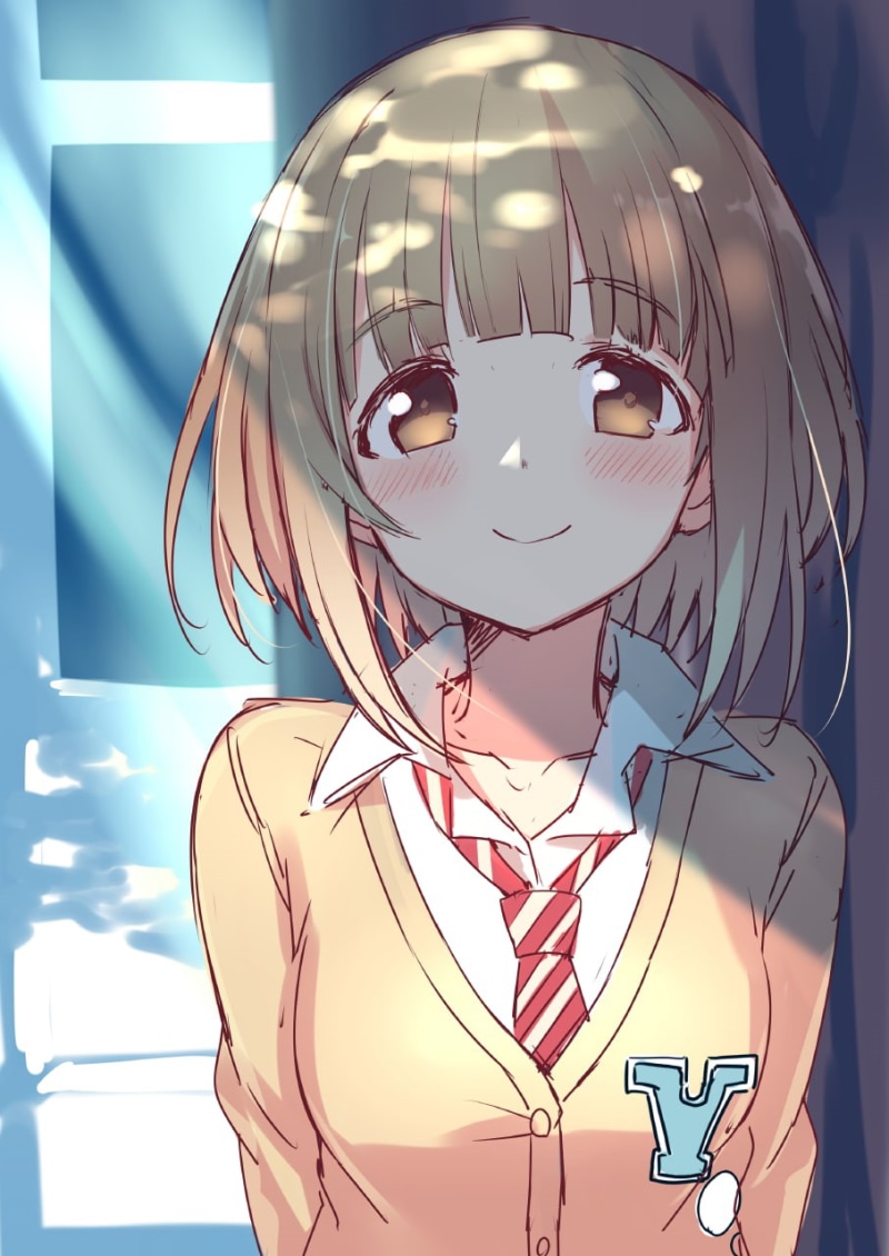 Uraraka Ochako, blond hair, 720P, school uniform, Ochako Uraraka, anime girls