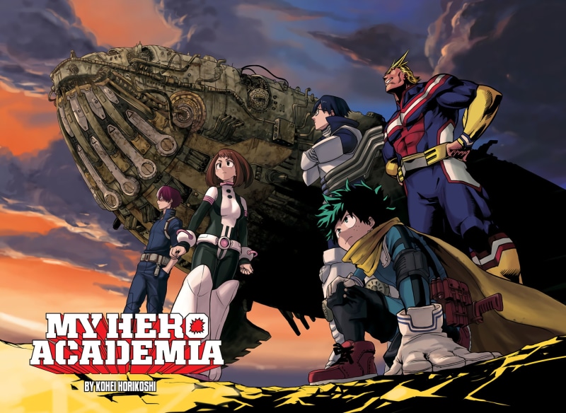 Boku no Hero Academia, 2K, Uraraka Ochako, Midoriya Izuku, all might