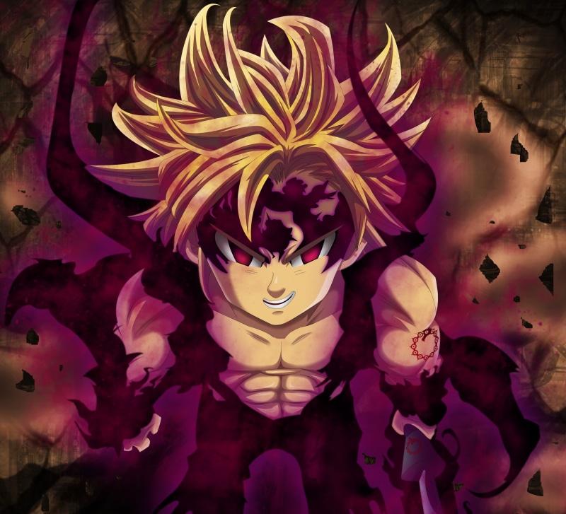 Meliodas (The Seven Deadly Sins), 2K, The Seven Deadly Sins, Anime