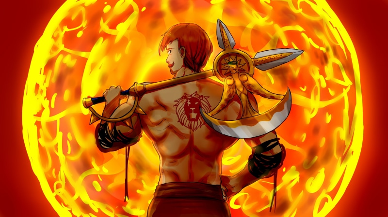 The Seven Deadly Sins, Escanor (The Seven Deadly Sins), Anime, 4K