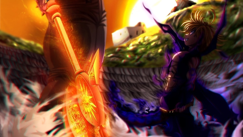 Escanor (The Seven Deadly Sins), Anime, Meliodas (The Seven Deadly Sins), The Seven Deadly Sins, 1080P