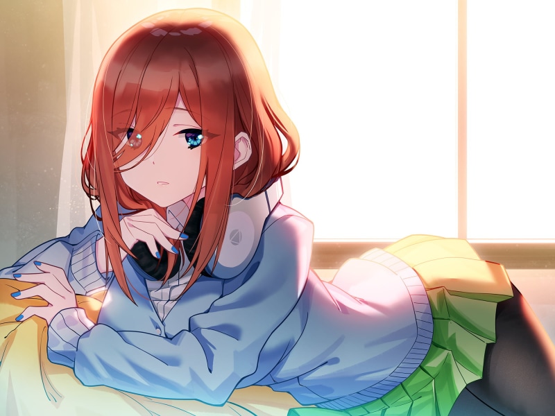 Anime, Miku Nakano, 1080P, The Quintessential Quintuplets